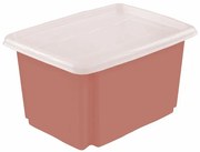 Otočný box s krytom červený 45x35x27 30l 437