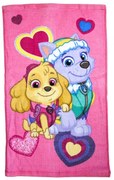Detský uterák PAW PATROL ružový 30X50cm Setino Tiahome