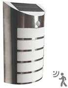 Polux LED Solárne nástenné svietidlo so senzorom SAFFO LED/3,7V 2000 mAh IP44 SA1566