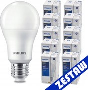 SADA 10 LED žiaroviek E27 13W PHILIPS 1521lm teplá biela 2700k A60