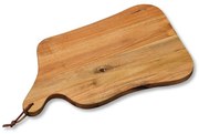 Drevený servírovací podnos Wavy, 42,5x25 cm