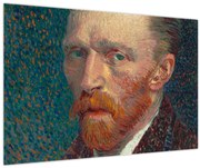 Obraz - Vincent van Gogh, Self-Portrait, reprodukcia (90x60 cm)
