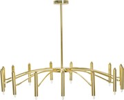 Toolight Toolight, stropná lampa 15xG9 APP1197-15CP, zlatá, OSW-01406