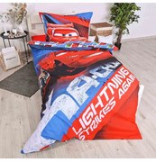 Detské obliečky Cars 80x80 + 140x200 cm