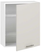 Horná skrinka Vento GC-60/72, biela / krémová