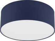 Stropné svietidlo SIRJA PASTEL 1xE27/60W/230V pr. 35 cm tmavomodrá