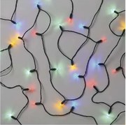 LED vonkajší svetelný reťaz 150xLED/27,35m IP44 viacfarebný