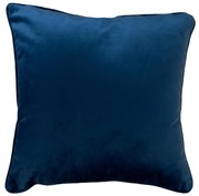 Vankúš Velvet 40x40 námornícka modrá