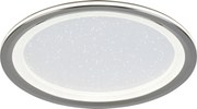 XXXLutz STROPNÉ LED SVIETIDLO, 40/6 cm Novel - Interiérové svietidlá - 008227140201