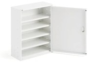 Kancelárska skrinka SERVE, 580x470x205 mm, biela