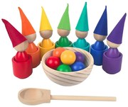 2Kids Toys - Dúhové bábiky s loptičkami 7 farieb