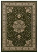 Ayyildiz, Kusový koberec Kashmir 2601 green, 160x230, zelená, obývacia izba