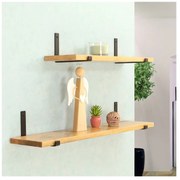 Polica na stenu s konzolou Rita 50 cm MANGO