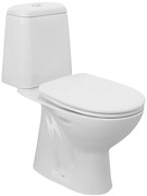 Aqualine Aqualine, RIGA WC kombi, spodný odpad, splachovací mechanizmus, RG801