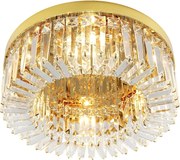 Toolight Toolight, stropné svietidlo 60cm, 8xE14, APP1729-8C, zlatá lesklá, OSW-06355