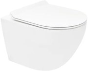 Ceramia S-Line Pro wc s doskou softclose závesné biele vírové WC01T