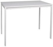 Biely jedálenský stôl RAMOD 100x60 cm