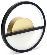 Aigostar - LED Nástenné svietidlo LED/13,5W/230V 6500K čierna/zlatá