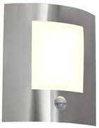 Moderná vonkajšia nástenná lampa oceľová s pohybovým senzorom IP44 - Emmerald 1