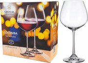 BOHEMIA COLUMBA POHÁR NA ČERVENÉ VÍNO 640ML SADA 2KS