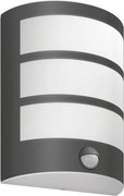Philips-LED Vonkajšie nástenné svietidlo so senzorom PYTHON LED/6W/230V 4000K IP44