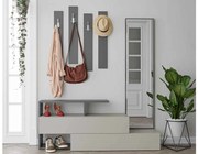 Dizajnová predsieňová zostava Haidera antracitová