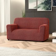 Bielastické poťahy COSTINA medená dvojkreslo (š. 120 - 160 cm)