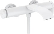 Hansgrohe Vivenis, nástenná vaňová batéria, biela matná, HAN-75420700