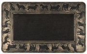 BO-MA Trading Vonkajšia rohožka Psy, 45 x 75 cm