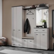 Predsieňový nábytok Hugo III Cc Hg3+P2 Vankúš Kašmír/Čierna