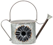 Dekoračná plechová vtáčia búdka v tvare kanvy - 48*20*28/40 cm