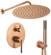 Rea Argon, podomietková sprchová súprava + BOX, medená matná, REA-P4330