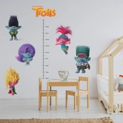 PIPPER. Samolepka na stenu "Detský meter - Trolovia"