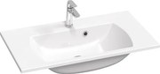 Ravak Classic Slim umývadlo 80x45 cm otvor pre batériu uprostred XJX01180001