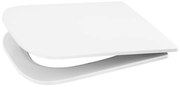 Gamma Venice, toaletné WC sedátko 435x362mm z duroplastu s pomalým zatváraním, biela, GMA-VENICE