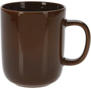 EH Kameninový hrnček DARK 350 ml, hnedá