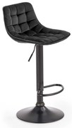 Barová stolička Kinsley, čierna