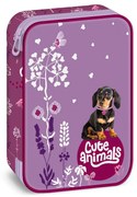 Peračník 1zip poschodový Cute animals Puppy ARS UNA