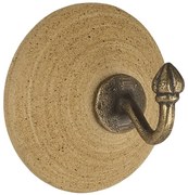 Ib Laursen Keramický vešiak Raw Brown