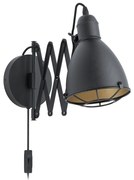 Eglo 43184 - Nástenné svietidlo TREBURLEY 1xE27/28W/230V