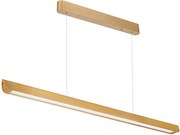 LED Luster na lanku LED/36W/230V 3000/4000/6400K zlatá