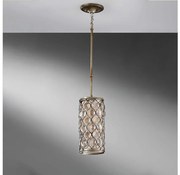 Feiss FE-LUCIA-P-D - Luster na tyči LUCIA 1xE27/60W/230V