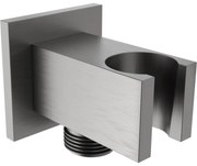 Mexen CUBE, podomietkové rohové pripojenie ručnej sprchy 1/2", grafitová, 79300-66