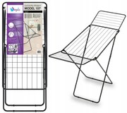 Erga Model 107 Black, sušiak na bielizeň 178,5x54x104,5 cm, čierna, ERG-SEP-10SUSLA107BLA