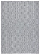 Koberec EKO SIZAL BOHO Casa Romby 22084 antracit / krém