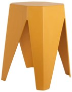 Plastová stolička v horčicovej farbe Cherish – Leitmotiv