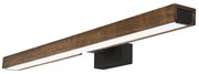 Brilagi-LED Kúpeľňové osvetlenie zrkadla WOODY MIRROR LED/12W/230V IP44 dub/čierna