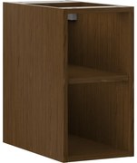 Mexen Box-A, otvorená skrinka s policou 25 cm, orech, 91AX2-0250-470-0-86