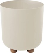 Kvetináč Sofia 190 mm, recyklovaný, béžový*84247
