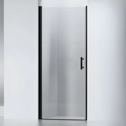 Madeira 80 čierne otváracie sprchové dvere, 190cm, 6mm